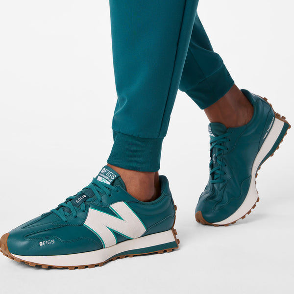 unisex Caribbean Blue FIGS | New Balance 327