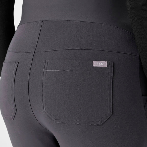 women's Charcoal Zamora - Maternity Scrub Pants