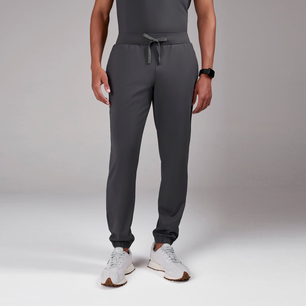 men's Charcoal Forster FORMx Jogger - Short Scrub Pant™
