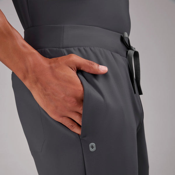 men's Charcoal Forster FORMx Jogger - Short Scrub Pant™