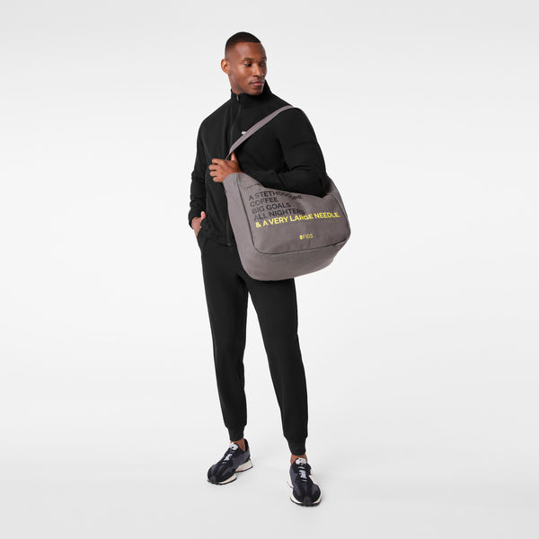 Dark Grey A Very Large Needle Tote