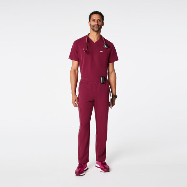 men's Deep Cranberry Axim - Short Cargo Scrub Pant™