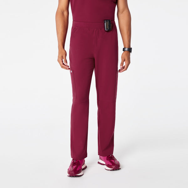 men's Deep Cranberry Axim - Short Cargo Scrub Pant™