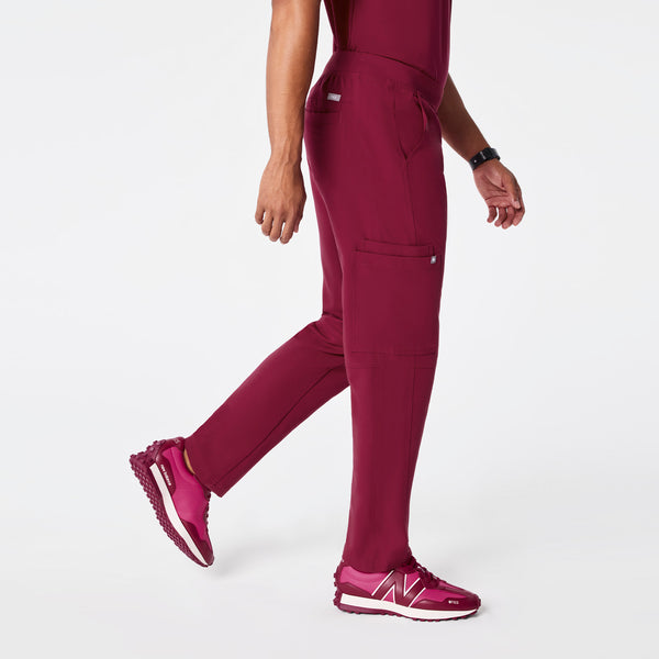 men's Deep Cranberry Axim - Short Cargo Scrub Pant™