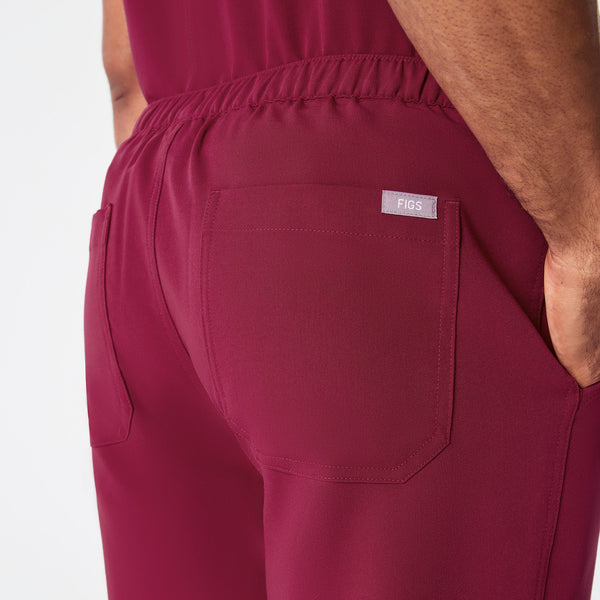 men's Deep Cranberry Cairo - Tall Cargo Scrub Pant™