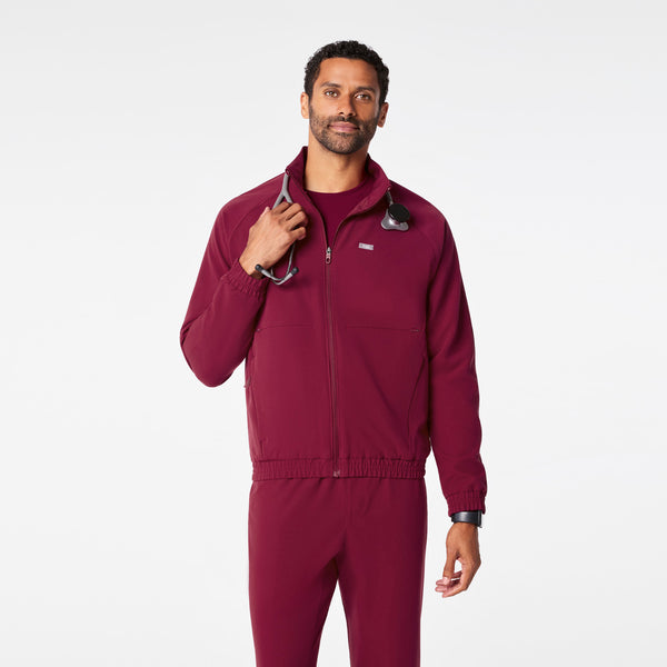 men's Deep Cranberry Cobaki -  Scrub Jacket