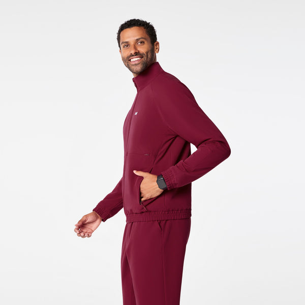 men's Deep Cranberry Cobaki -  Scrub Jacket