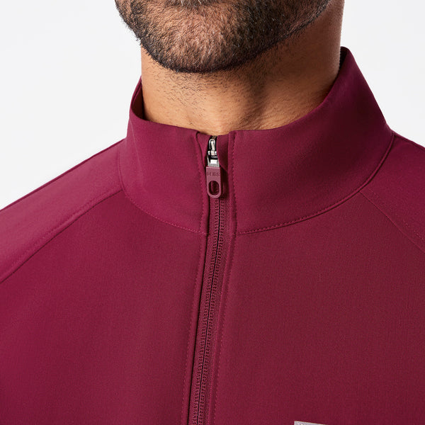 men's Deep Cranberry Cobaki -  Scrub Jacket