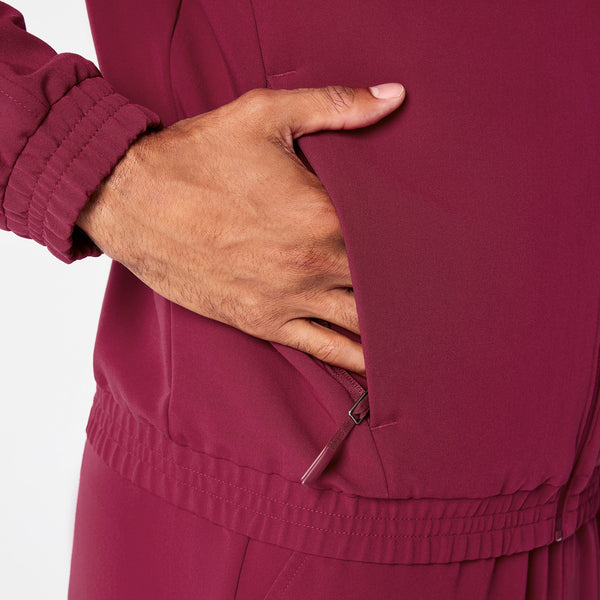 men's Deep Cranberry Cobaki -  Scrub Jacket