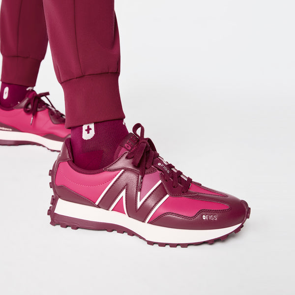 unisex Deep Cranberry FIGS | New Balance 327