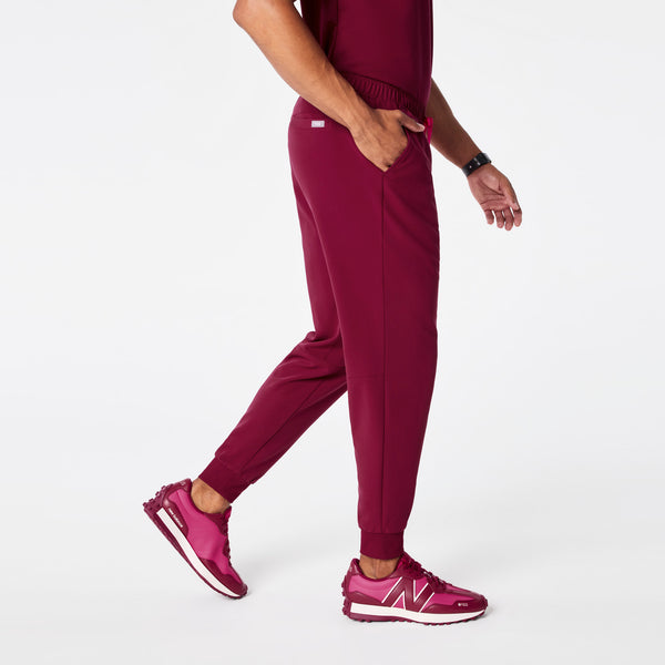 men's Deep Cranberry Tansen - Jogger Scrub Pant™