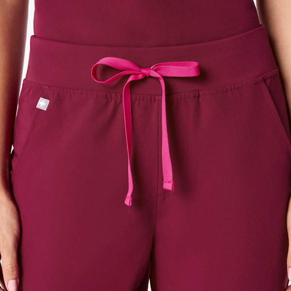 women's Deep Cranberry Zamora - Tall Jogger Scrub Pant™
