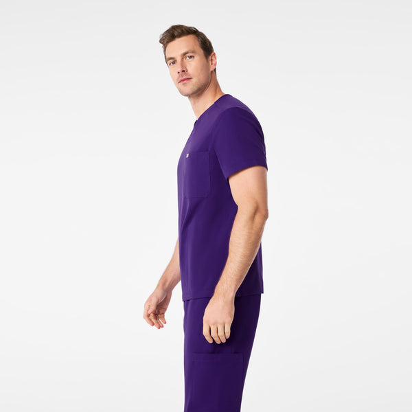 men's Purple Pulse Chisec - Three-Pocket Scrub Top™