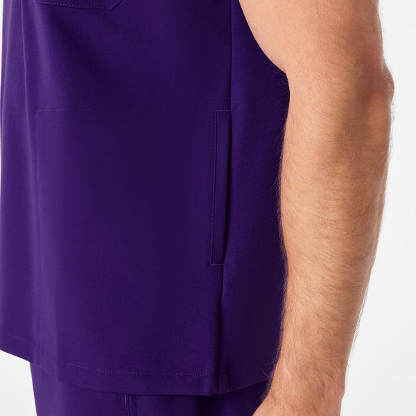 men's Purple Pulse Chisec - Three-Pocket Scrub Top™