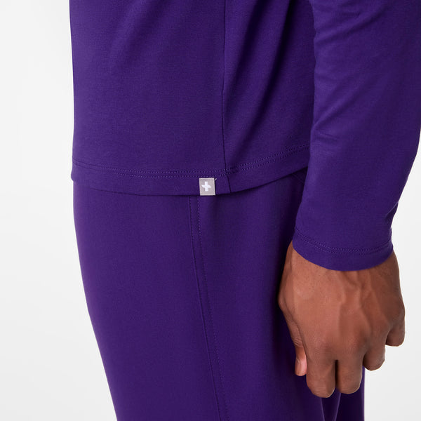 men's Purple Pulse Sleigh Rounds Supersoft - Longsleeve Underscrub