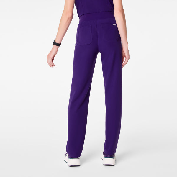 women's Purple Pulse High Waisted Livingston - Tall Basic Scrub Pant™