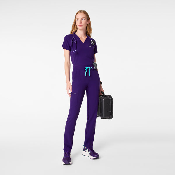 women's Purple Pulse High Waisted Yola - Skinny Scrub Pant™