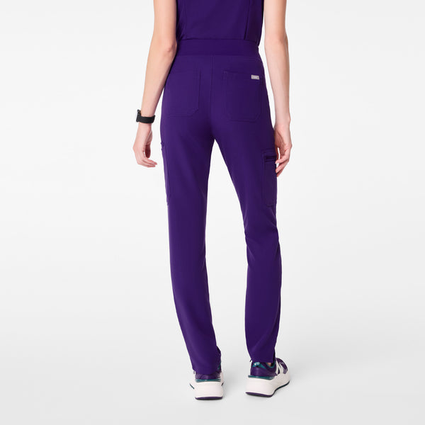 women's Purple Pulse High Waisted Yola - Petite Skinny Scrub Pant™