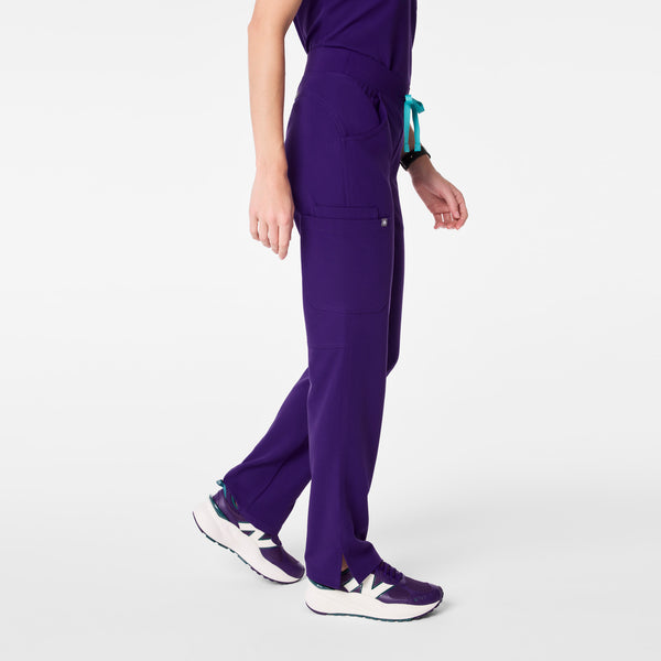 women's Purple Pulse Kade - Petite Cargo Scrub Pant™