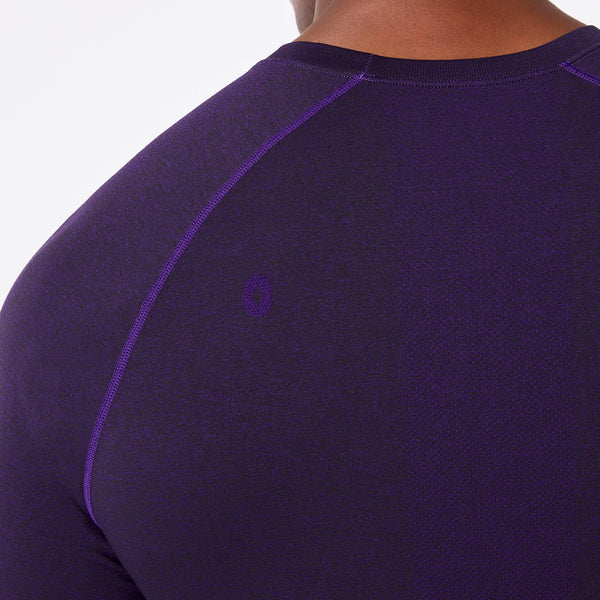 men's Purple Pulse Makato Seamless - Longsleeve Underscrub