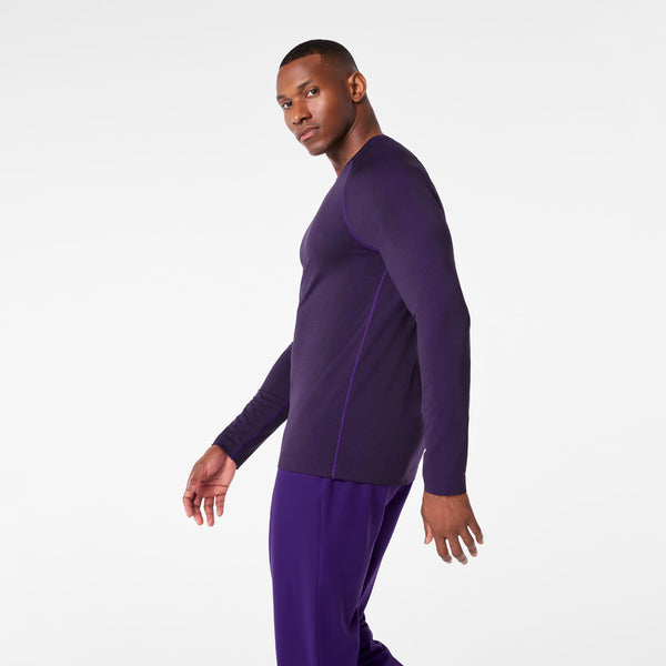 men's Purple Pulse Makato Seamless - Longsleeve Underscrub