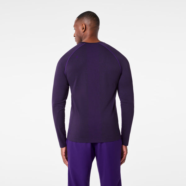 men's Purple Pulse Makato Seamless - Longsleeve Underscrub