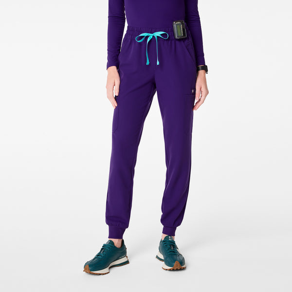 women's Purple Pulse Uman Relaxed - Tall Jogger Scrub Pant
