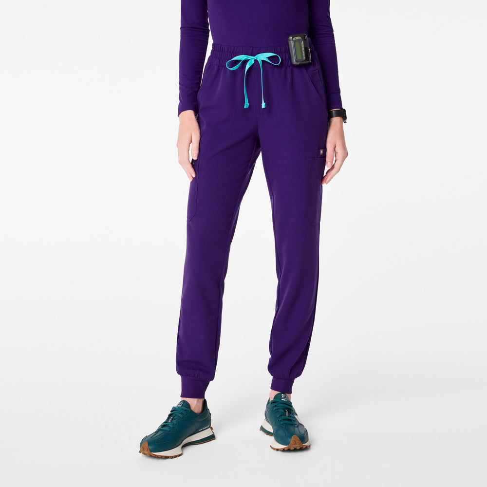 women's Purple Pulse Uman Relaxed - Jogger Scrub Pant