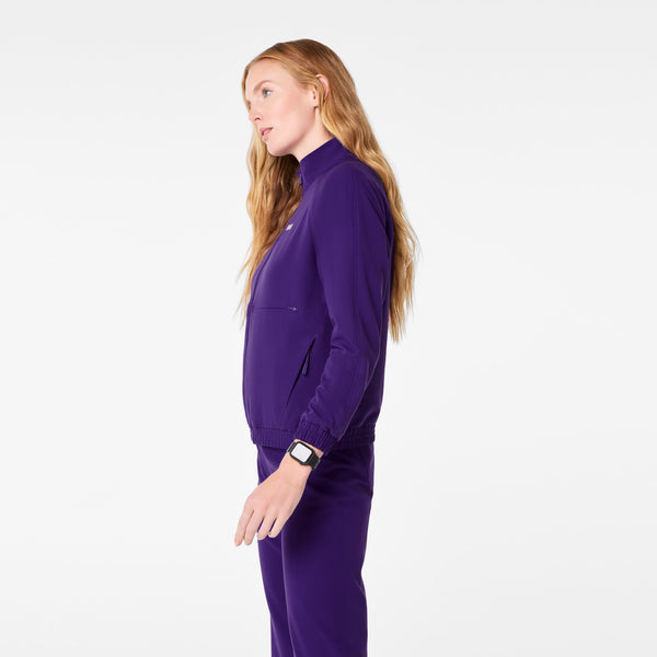 women's Purple Pulse Sydney -  Scrub Jacket