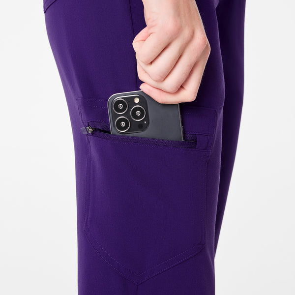 women's Purple Pulse Zamora - Petite Jogger Scrub Pant™