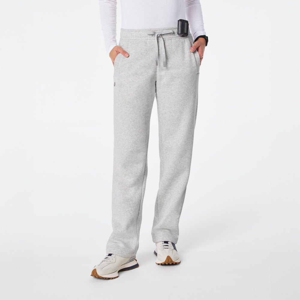 women's Heather Grey Off-Shift Straight Leg - Sweatpant™