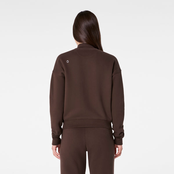 women's Hot Fudge Off-Shift Bomber Sweatshirt™