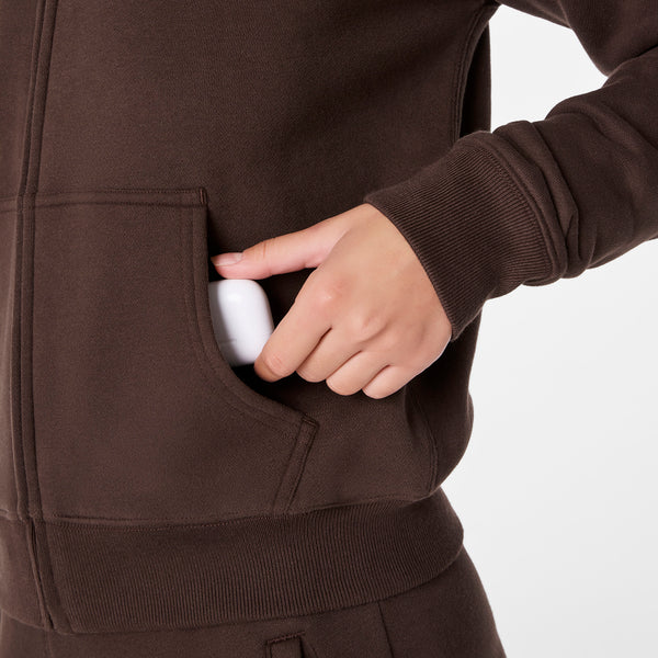 women's Hot Fudge Off-Shift Bomber Sweatshirt™