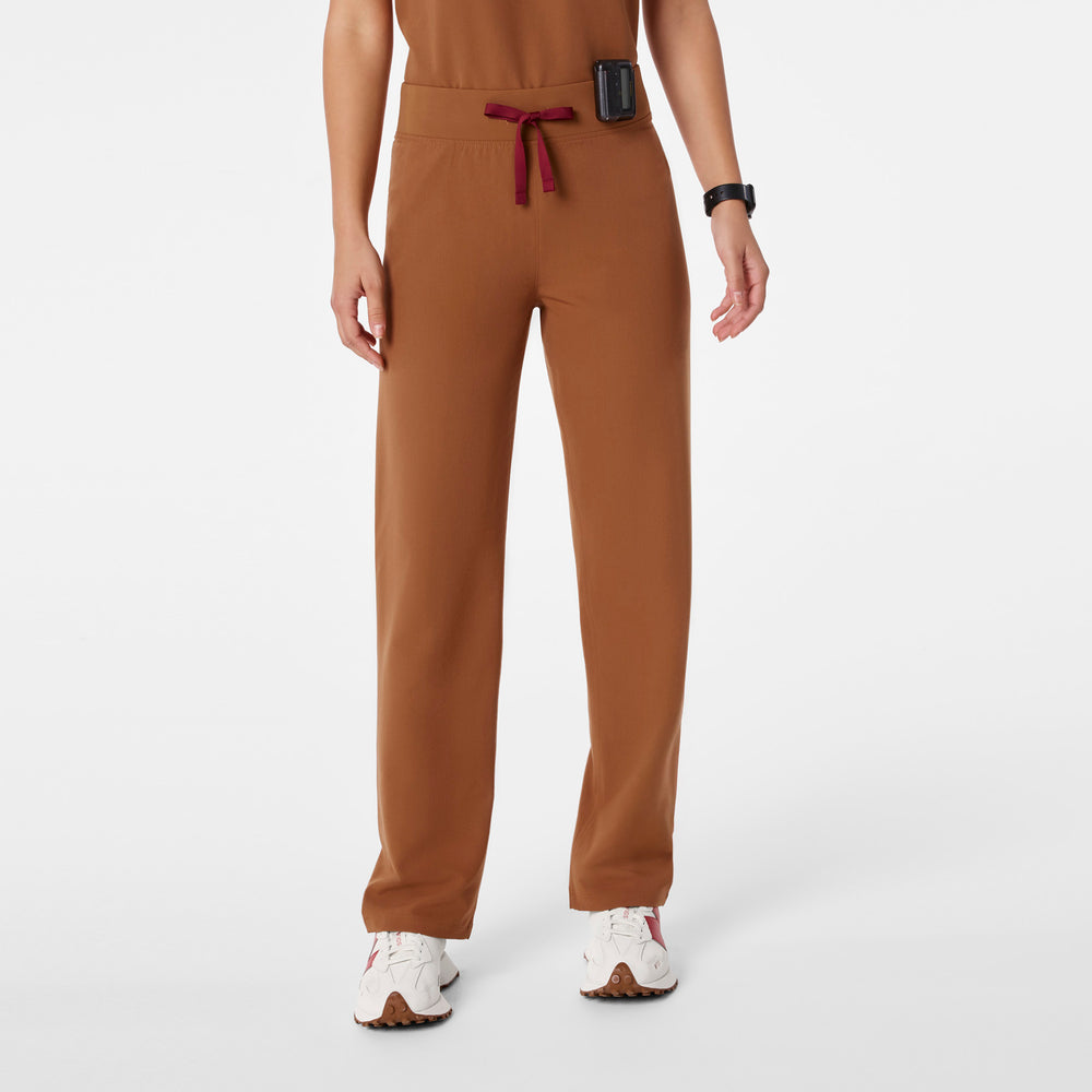 women's Mocha High Waisted Livingston - Basic Scrub Pant™
