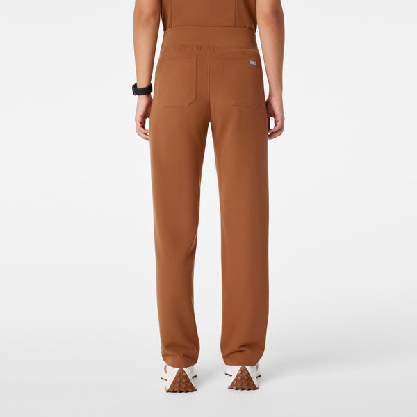 women's Mocha High Waisted Livingston - Tall Basic Scrub Pant™