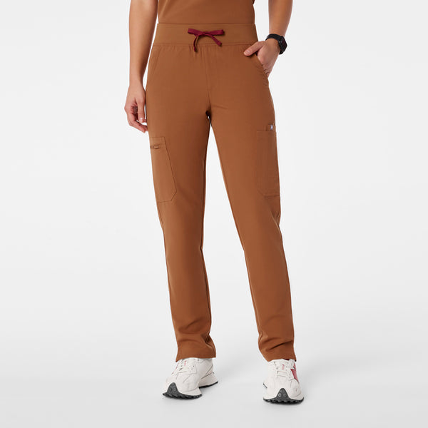 women's Mocha High Waisted Yola - Skinny Scrub Pant™