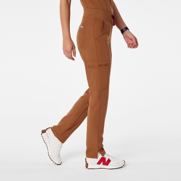 women's Mocha High Waisted Yola - Skinny Scrub Pant™