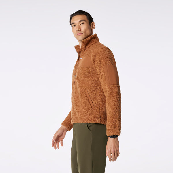 men's Mocha On Shift High Pile - Bomber Jacket™