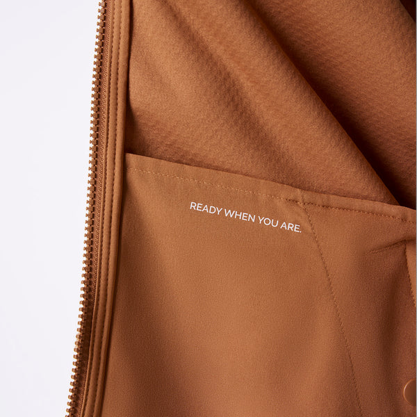 men's Mocha On Shift High Pile - Bomber Jacket™