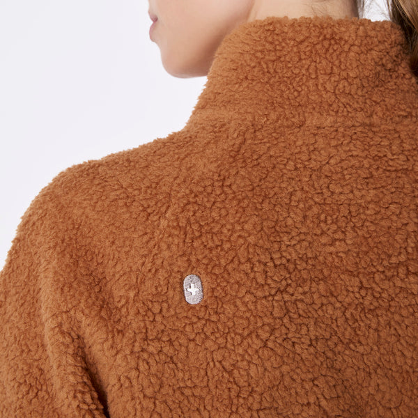 women's Mocha On-Shift High Pile - Bomber Jacket™