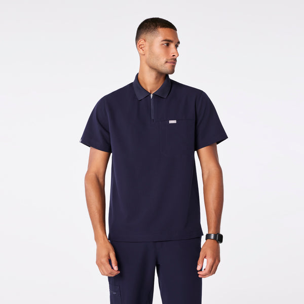 men's Navy Jasper Polo - Scrub Top