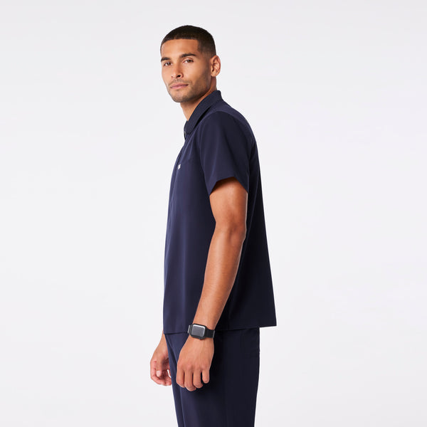 men's Navy Jasper Polo - Scrub Top