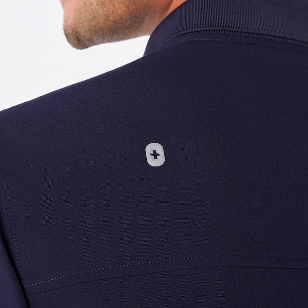men's Navy Jasper Polo - Scrub Top