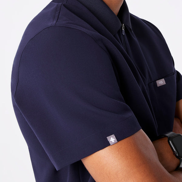men's Navy Jasper Polo - Scrub Top