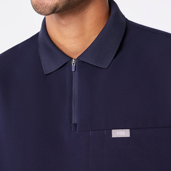 men's Navy Jasper Polo - Scrub Top