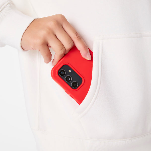 women's Off White Off-Shift ¼ Zip - Sweatshirt™