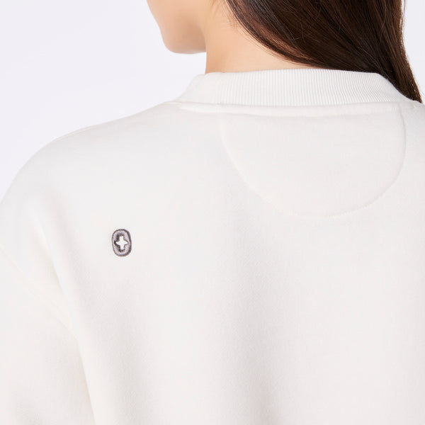 women's Off White Off-Shift Relaxed - Crewneck Sweatshirt™