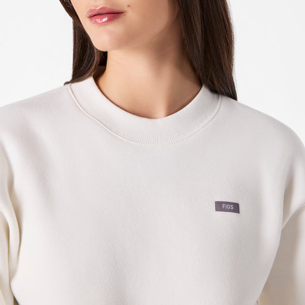 women's Off White Off-Shift Relaxed - Crewneck Sweatshirt™