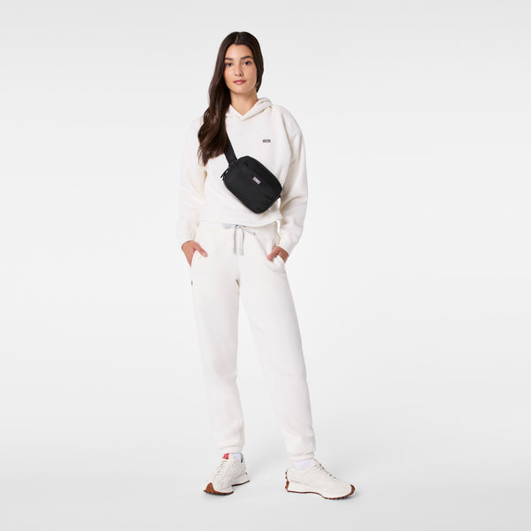 women's Off White Off-Shift Cropped - Hoodie Sweatshirt™