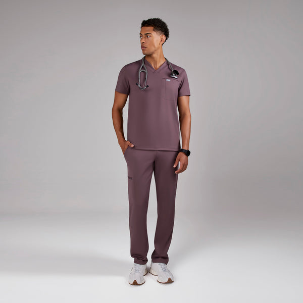 men's Plum Logan FORMx Slim V-Neck - Scrub Top™